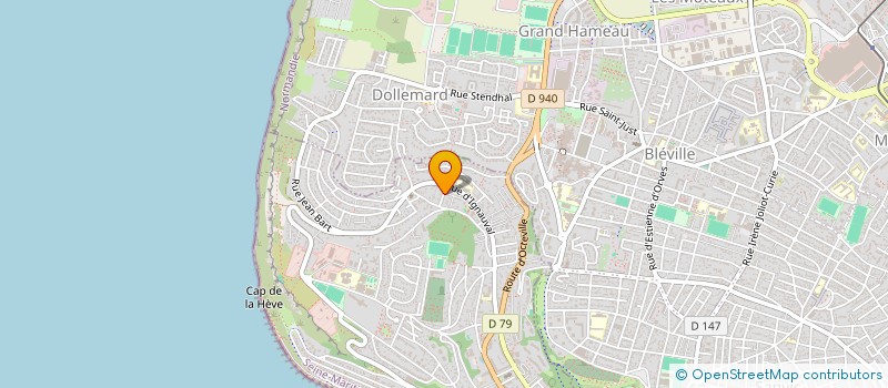 localisation de l'entreprise MONSIEUR CAMUS LESUEUR--BOIVIN  SAINTE-ADRESSE