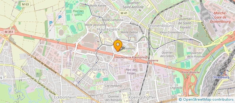 localisation de l'entreprise MONSIEUR CAN BABA  STRASBOURG