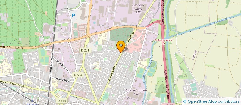 localisation de l'entreprise MONSIEUR CAN CAKIR  COLMAR