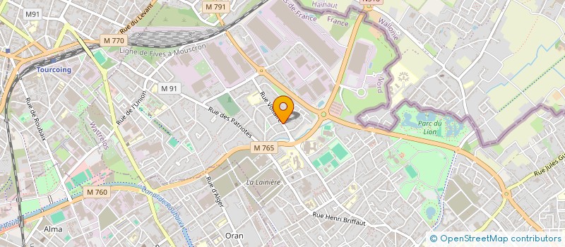 localisation de l'entreprise MONSIEUR CAN GUL  WATTRELOS