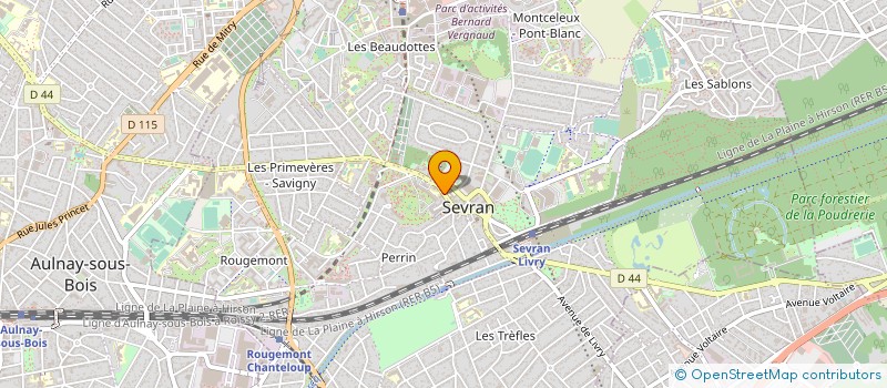 localisation de l'entreprise MONSIEUR CAN LUTTE à SEVRAN