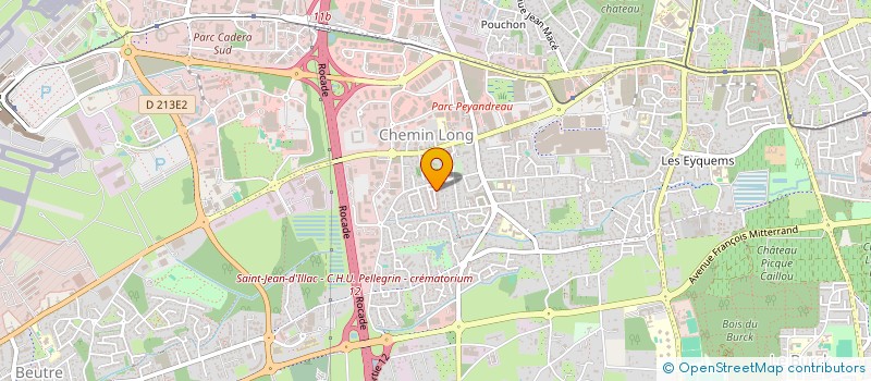 localisation de l'entreprise MONSIEUR CAN RUSI  MERIGNAC