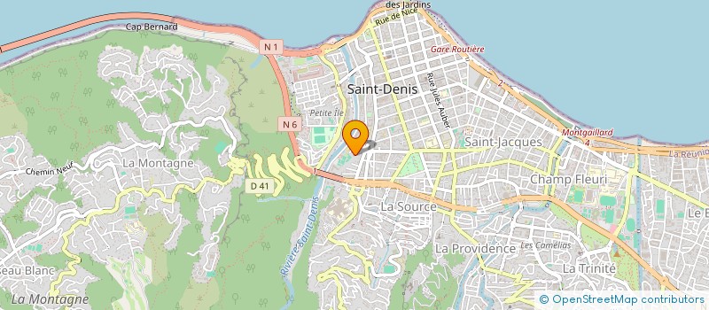 localisation de l'entreprise MONSIEUR CANABADY-DEVA MOUTIEN  SAINT-DENIS