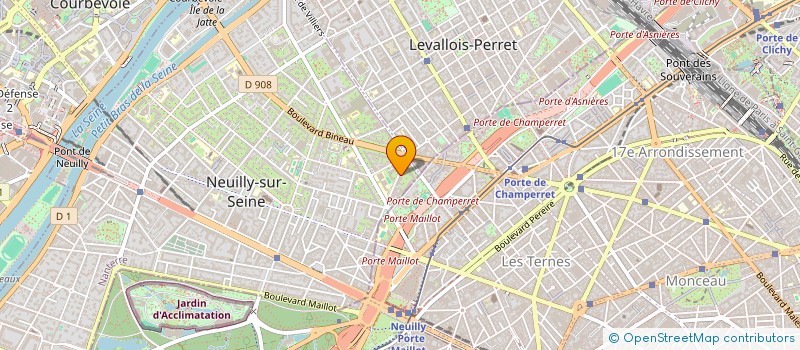 localisation de l'entreprise MONSIEUR CANDIDO AFONSO BANA à NEUILLY-SUR-SEINE