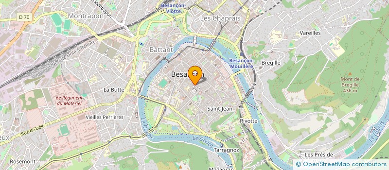 localisation de l'entreprise MONSIEUR CANDIDO MARTINEZ  BESANCON