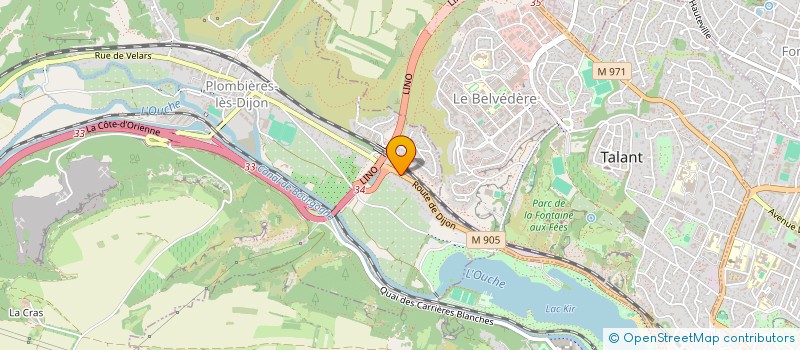 localisation de l'entreprise MONSIEUR CANE UKAJ  PLOMBIERES-LES-DIJON