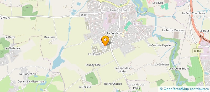 localisation de l'entreprise MONSIEUR CANER CIVELEK  BOURGBARRE