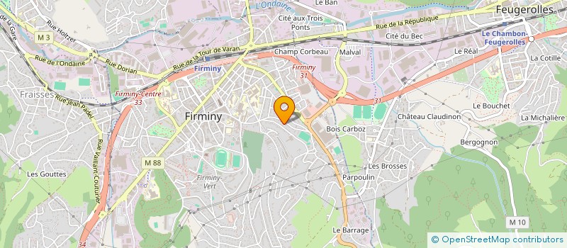 localisation de l'entreprise MONSIEUR CANER MAHSER à FIRMINY