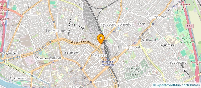 localisation de l'entreprise MONSIEUR CANGALANGA SACANENO à TOULOUSE