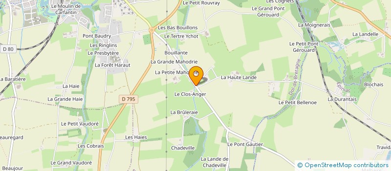 localisation de l'entreprise MONSIEUR CANIS BARON  DOL-DE-BRETAGNE