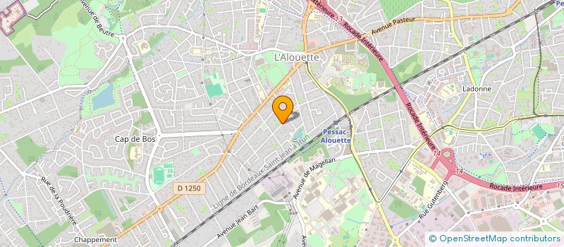 localisation de l'entreprise MONSIEUR CANOU AZAIS à PESSAC