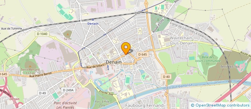 localisation de l'entreprise MONSIEUR CANTIAN TANASA  DENAIN