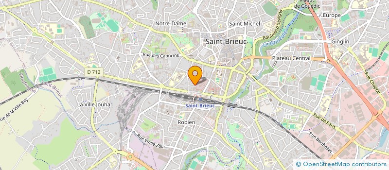 localisation de l'entreprise MONSIEUR CARADEC POULAIN à SAINT-BRIEUC