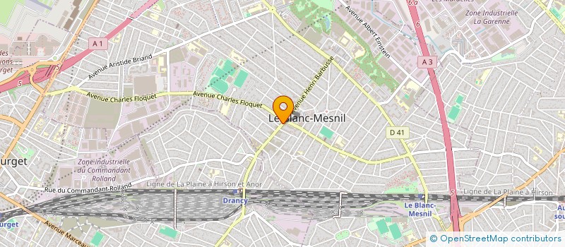 localisation de l'entreprise MONSIEUR CARDOSO EUDOCIO  LE BLANC-MESNIL