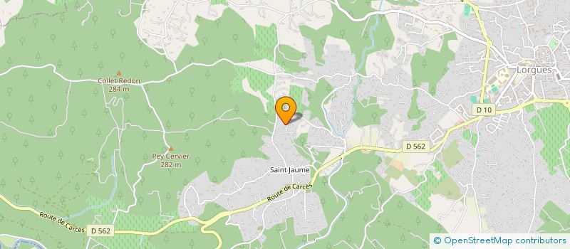 localisation de l'entreprise MONSIEUR CAREL HIEBENDAAL  LORGUES