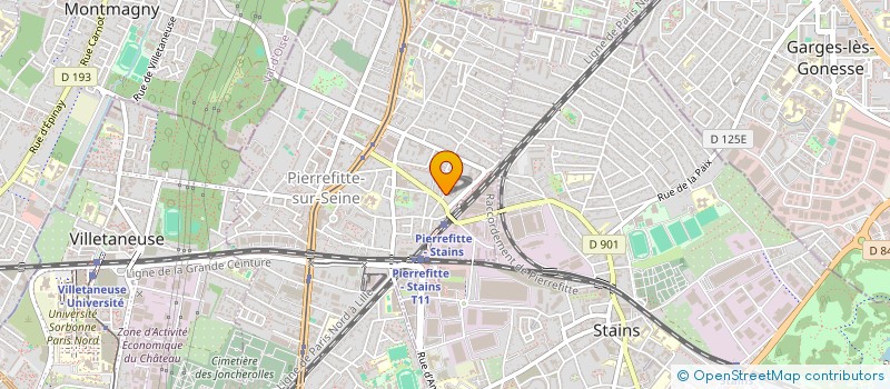 localisation de l'entreprise MONSIEUR CAREL ROSAN à PIERREFITTE-SUR-SEINE
