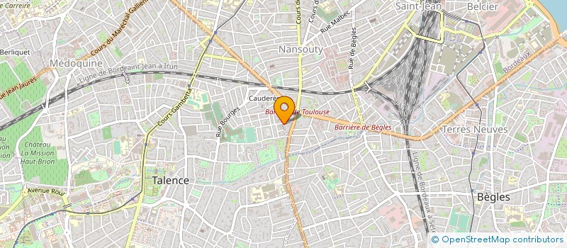 localisation de l'entreprise MONSIEUR CARIDAD RUIZ  BORDEAUX