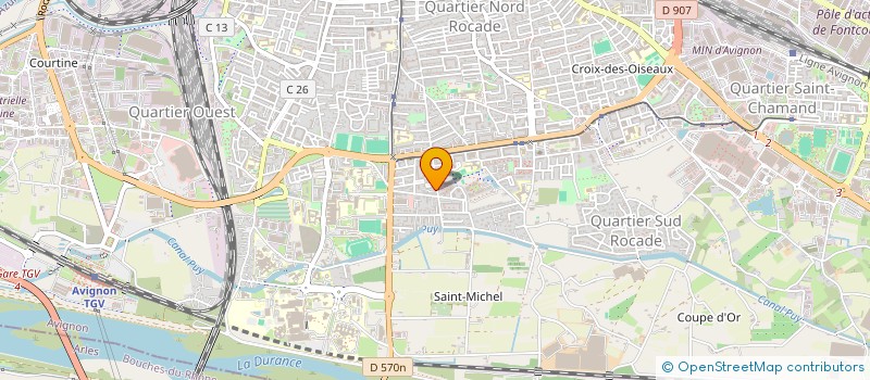 localisation de l'entreprise MONSIEUR CARIM BELAIDI  AVIGNON