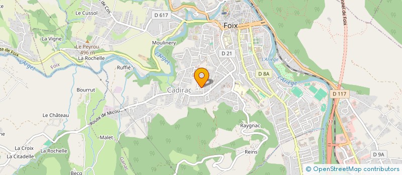 localisation de l'entreprise MONSIEUR CARIM TOUALBIA à FOIX