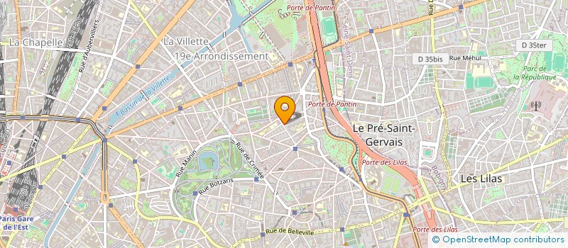 localisation de l'entreprise MONSIEUR CARIME BELAZZOUG  PARIS