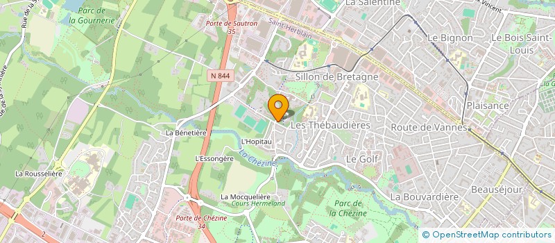 localisation de l'entreprise MONSIEUR CARINO BANTIFO  SAINT-HERBLAIN