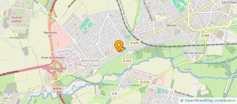 localisation de l'entreprise MONSIEUR CARL BAZIN  BRETTEVILLE-SUR-ODON