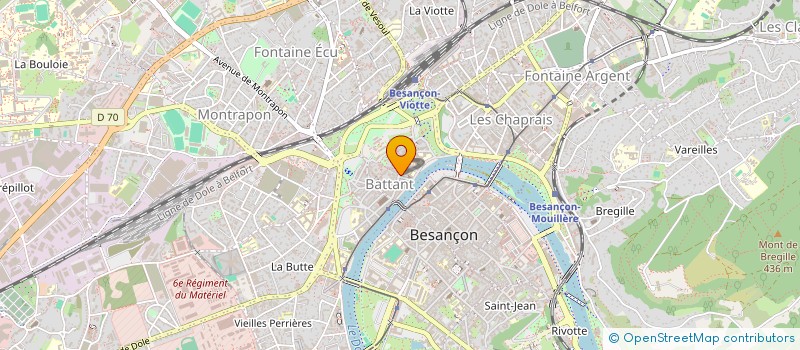 localisation de l'entreprise MONSIEUR CARL BONHOMME  BESANCON