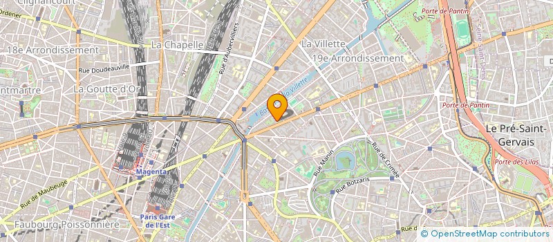 localisation de l'entreprise MONSIEUR CARL CANTIN  PARIS