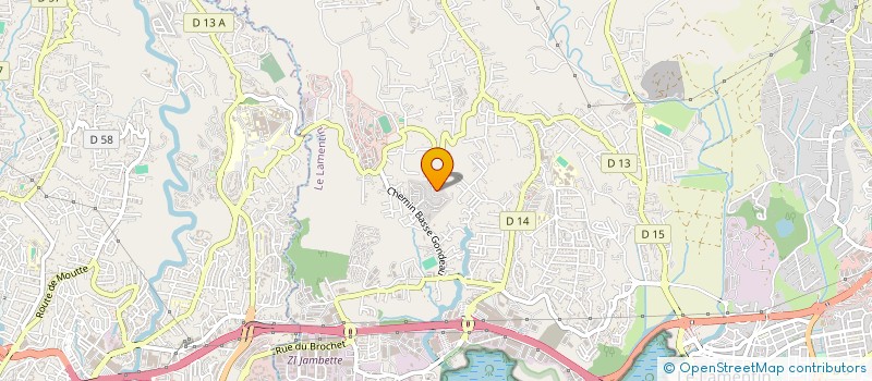 localisation de l'entreprise MONSIEUR CARL CHAUVET  LE LAMENTIN