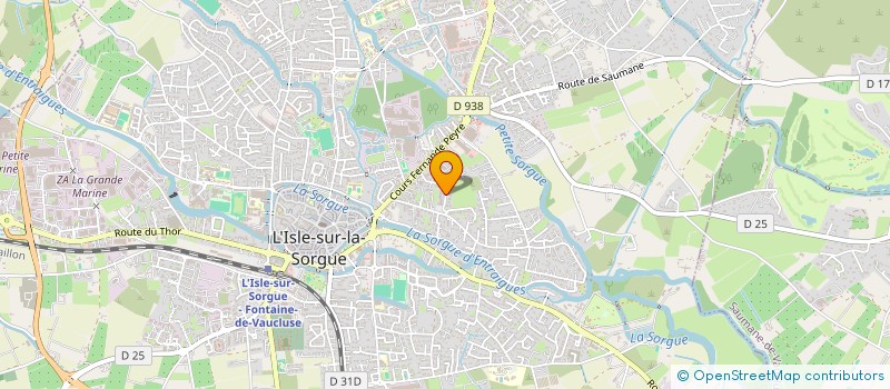 localisation de l'entreprise MONSIEUR CARL DENAT à L'ISLE-SUR-LA-SORGUE