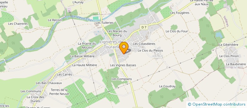 localisation de l'entreprise MONSIEUR CARL DUPY à LIGNIERES-DE-TOURAINE