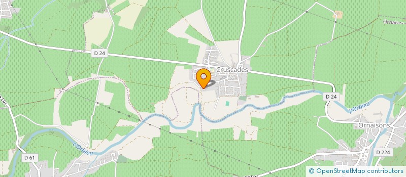 localisation de l'entreprise MONSIEUR CARL EITEL  CRUSCADES