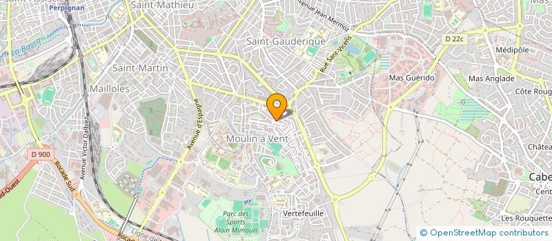 localisation de l'entreprise MONSIEUR CARL GERVAIS à PERPIGNAN