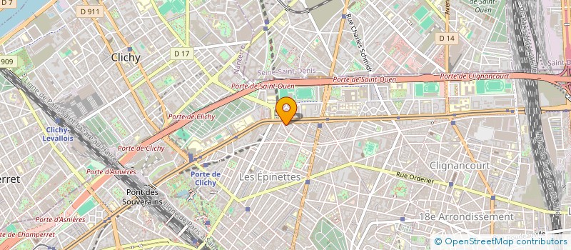 localisation de l'entreprise MONSIEUR CARL GNAHOUA à SAINT-OUEN-SUR-SEINE