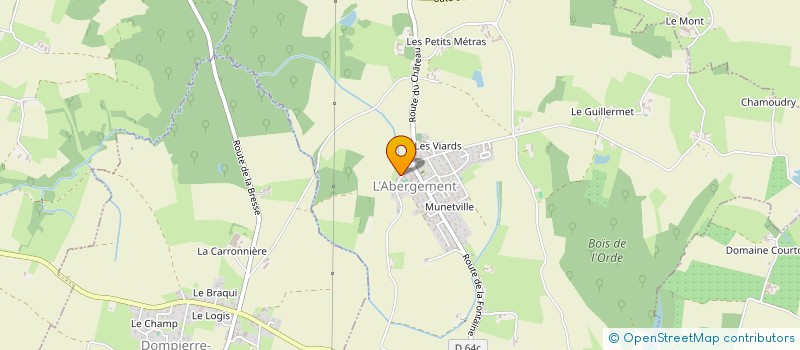 localisation de l'entreprise MONSIEUR CARL HAMIEUX  L'ABERGEMENT-CLEMENCIAT