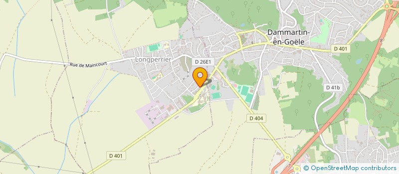 localisation de l'entreprise MONSIEUR CARL HENRY CONSTANT  LONGPERRIER