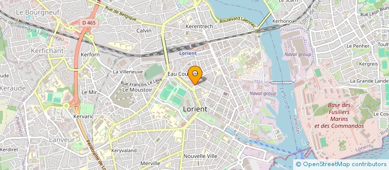 localisation de l'entreprise MONSIEUR CARL JACOBSEN  LORIENT