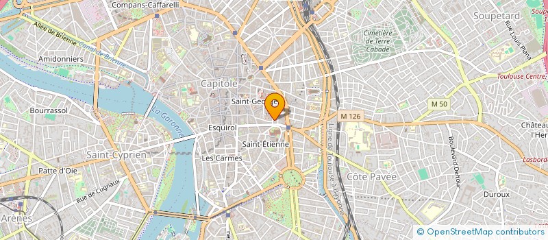 localisation de l'entreprise MONSIEUR CARL JAROD KIBONGUI SAMINOU à TOULOUSE