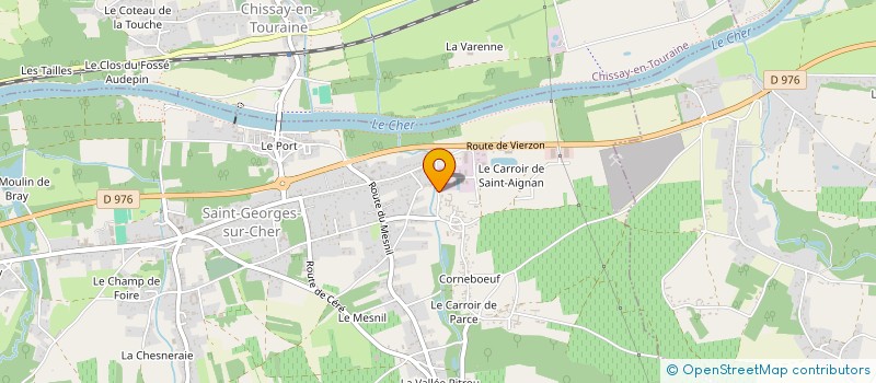 localisation de l'entreprise MONSIEUR CARL KELLY  SAINT-GEORGES-SUR-CHER