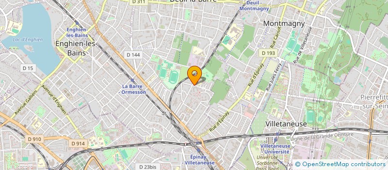 localisation de l'entreprise MONSIEUR CARL LEGROS  DEUIL-LA-BARRE