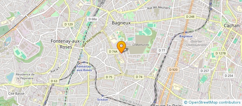 localisation de l'entreprise MONSIEUR CARL MAKANI à BAGNEUX
