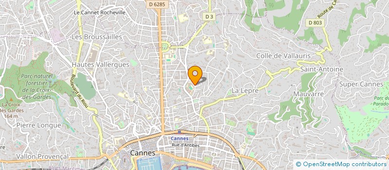 localisation de l'entreprise MONSIEUR CARL NORIS à CANNES