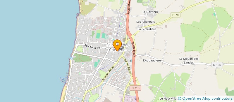 localisation de l'entreprise MONSIEUR CARL RANDONNET  SAINT-MICHEL-CHEF-CHEF