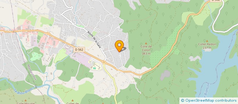 localisation de l'entreprise MONSIEUR CARL SPILLEMAECKER  MONTAUROUX