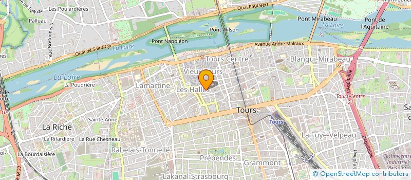 localisation de l'entreprise MONSIEUR CARL TETILLON  MONTBAZON