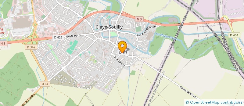 localisation de l'entreprise MONSIEUR CARL VALISSANT à CLAYE-SOUILLY
