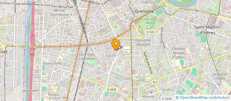 localisation de l'entreprise MONSIEUR CARL VINCENT à GRENOBLE