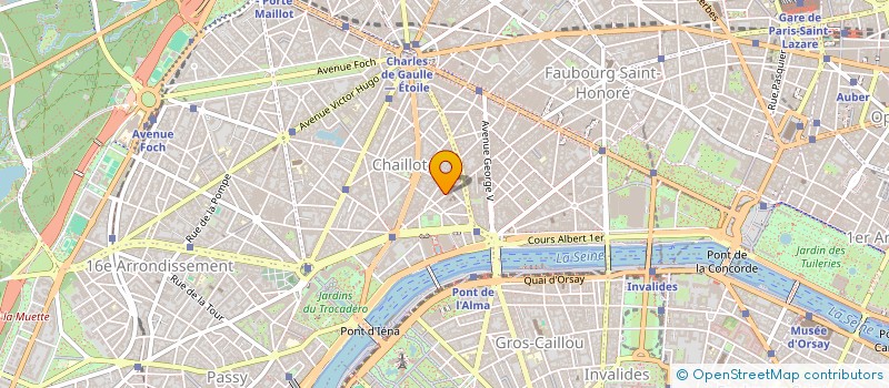 localisation de l'entreprise MONSIEUR CARL WETLESEN  PARIS