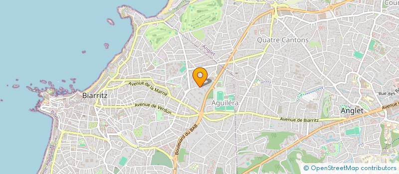 localisation de l'entreprise MONSIEUR CARL WILLIS à BIARRITZ