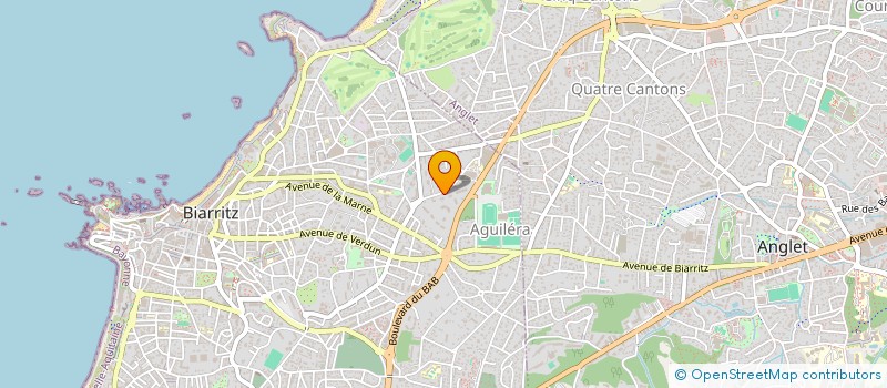 localisation de l'entreprise MONSIEUR CARL WILLIS à BIARRITZ